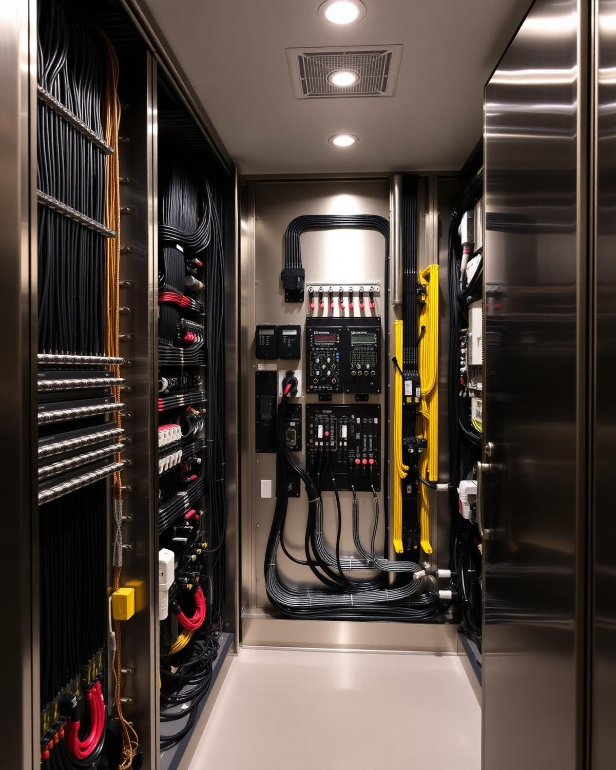 Detalhe técnico de inspeção